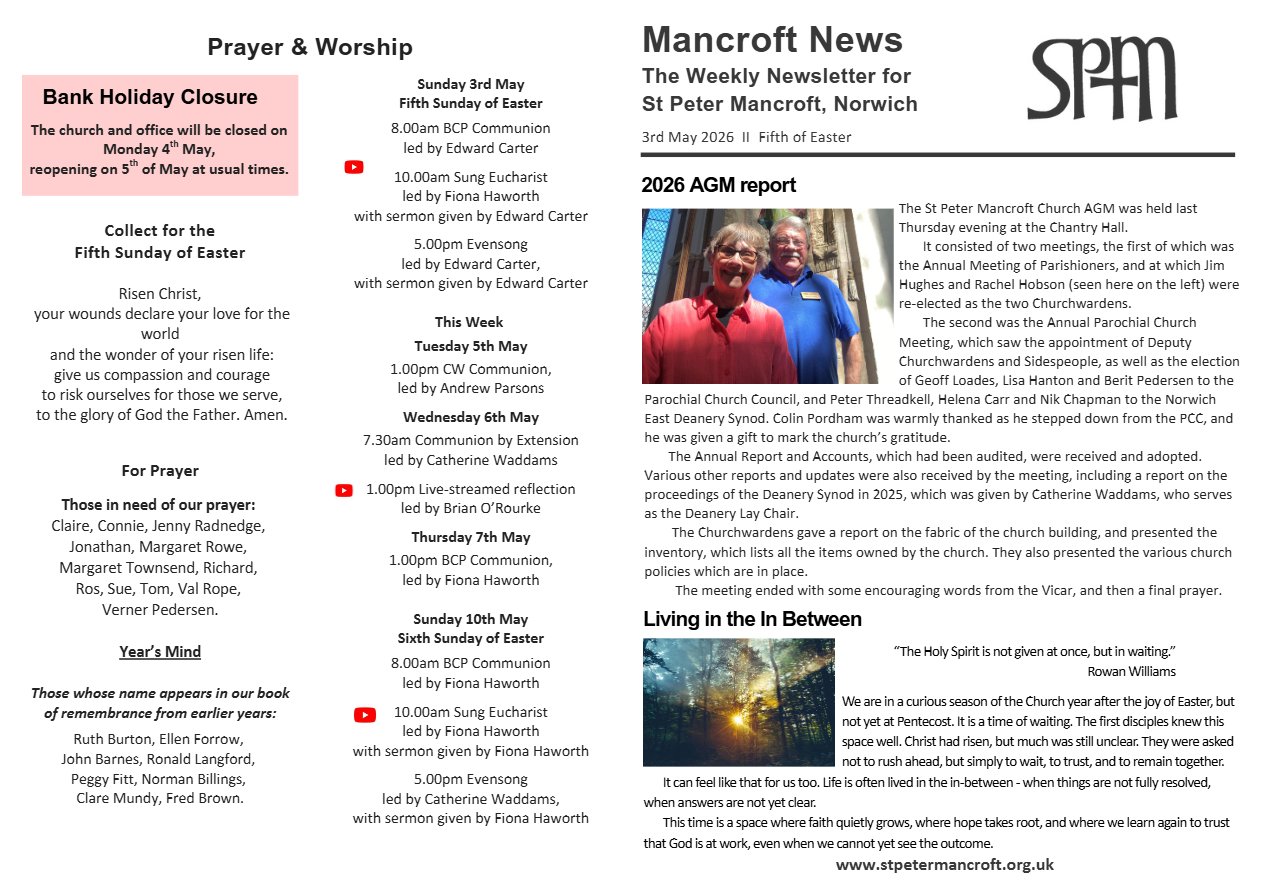 Newsletter 2026-05-03
